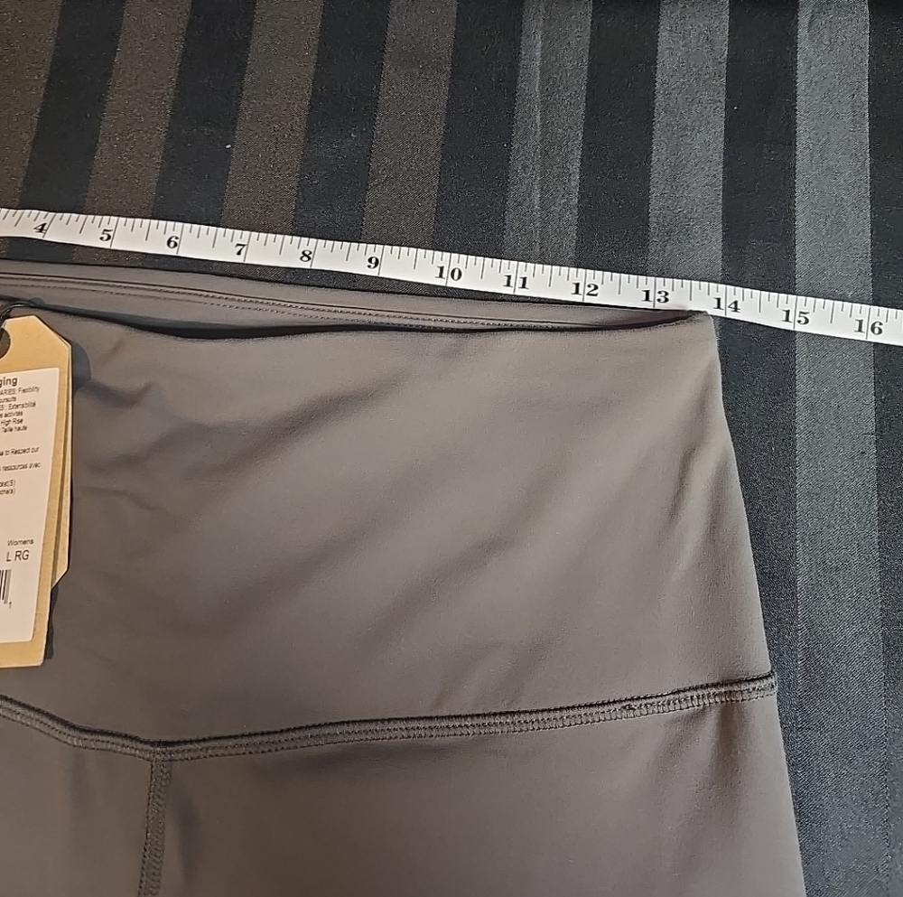 prAna Layna 7/8 Leggings XS Or Large Dark Iron Gray High Waist Stretch - Picture 9 of 12